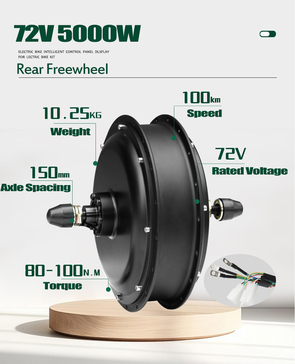 Nieuwe MTX39 72V 5000W E-bike  - Ebike Conversion Kit 72V 3000W recensie en prijs