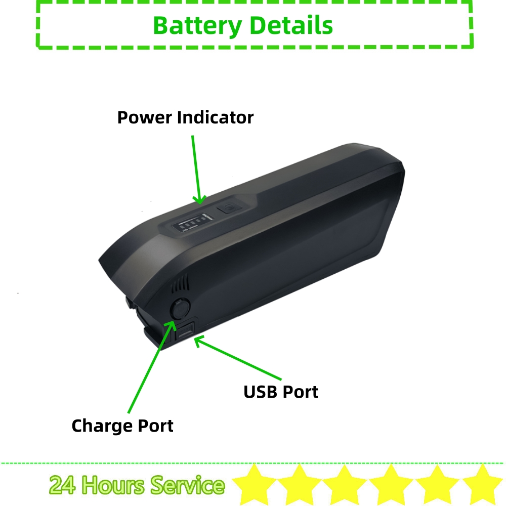 36V Ebike Batterij Hailong 2 K - Ebike Battery 48V 20Ah Hailong recensie en prijs