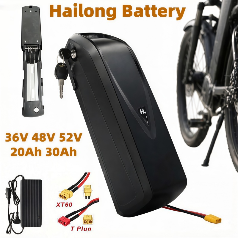 Multi-formaat E-bike accu Hail - Ebike Battery 48V 20Ah Hailong recensie en prijs