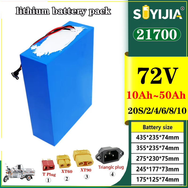Lithium-ion batterij 21700 72V - Electric Bicycle Battery 72V 30Ah recensie en prijs