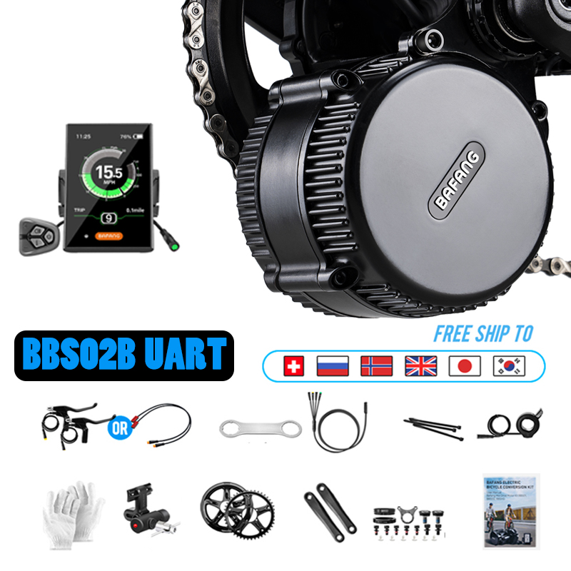 Bafang M325 M215 Middenaandrij - Bafang Bbs02B 48V 750W Mid Drive Kit recensie en prijs